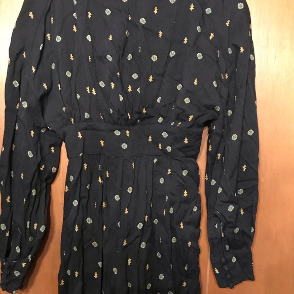 Free People Navy blue romper - Picture 4 of 4